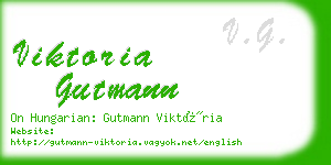 viktoria gutmann business card